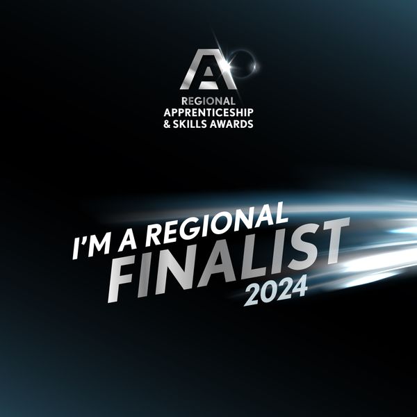 We are South West finalist at this year’s National Apprenticeship and Skills Regional Awards 2024